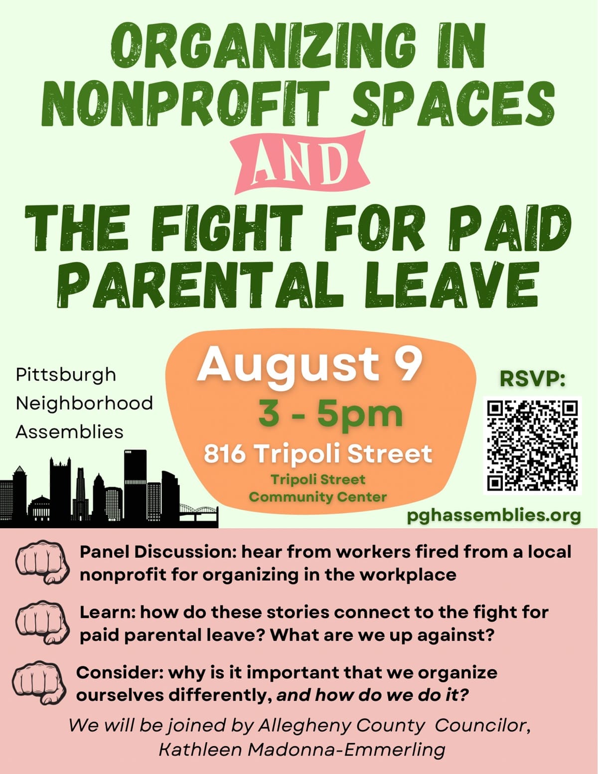 Organizing in Nonprofit Spaces